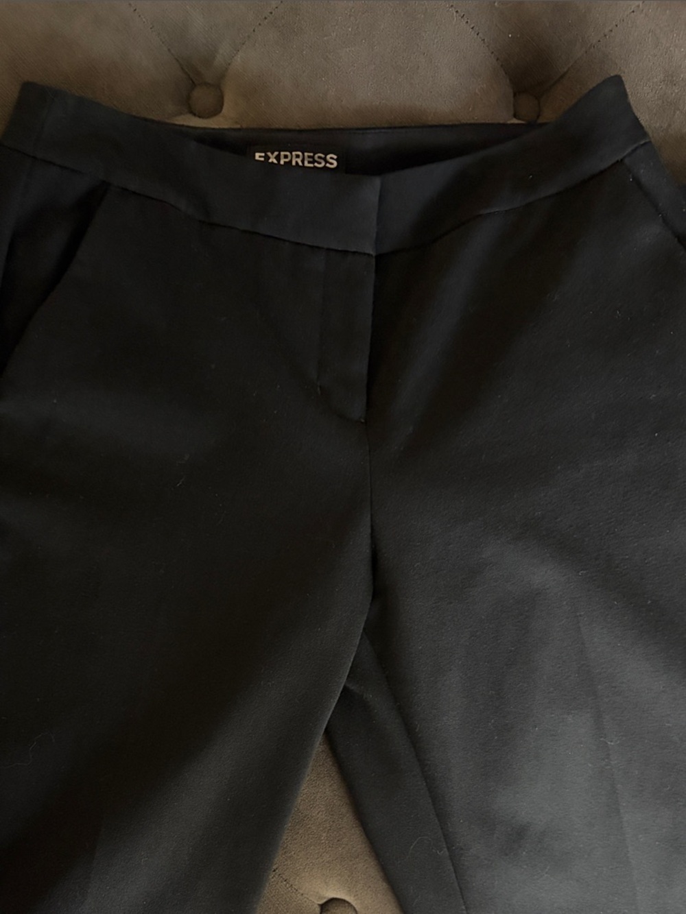 Express Black Slim Tailored Dress Pants